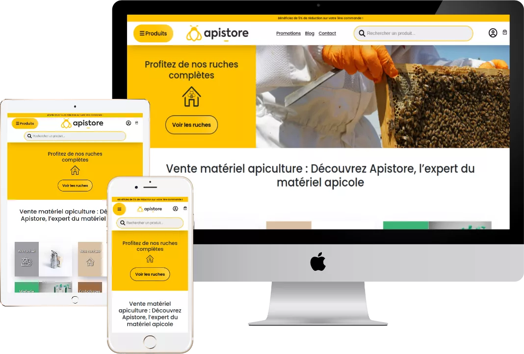 Apistore responsive design